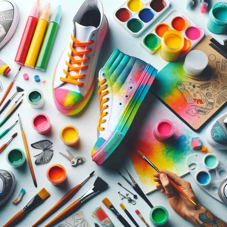 Customizing Your Sneakers Paint, Dye, and Design Tips