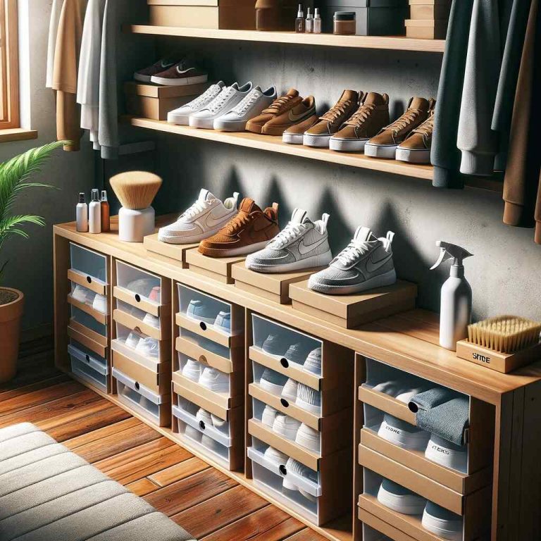 How to Store Sneakers Properly: Preventing Creases and Damage