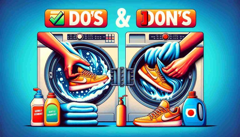 The Dos and Don'ts of Machine Washing Sneakers